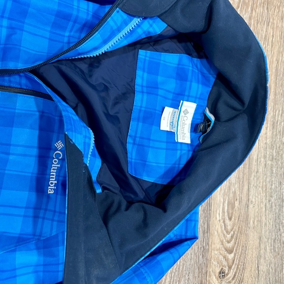 Columbia Interchange Jacket Women’s Blue Omni-Tech Heat Size 2X - Picture 3 of 11